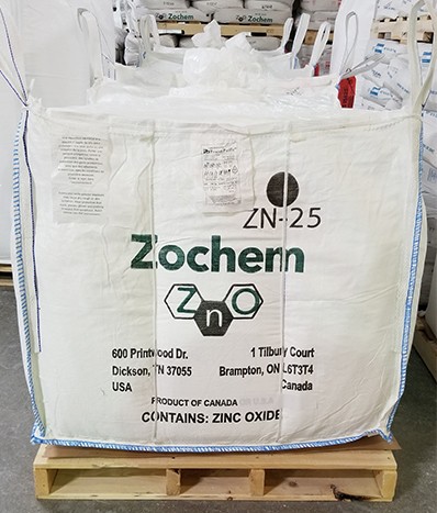 ZnO on Plastic Pallet